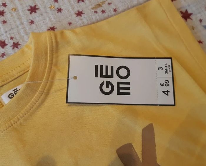 T-Shirt MC 3 ans Gémo - photo numéro 3