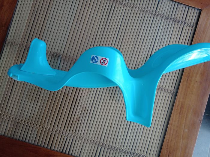 Transat de bain bleu - photo numéro 2