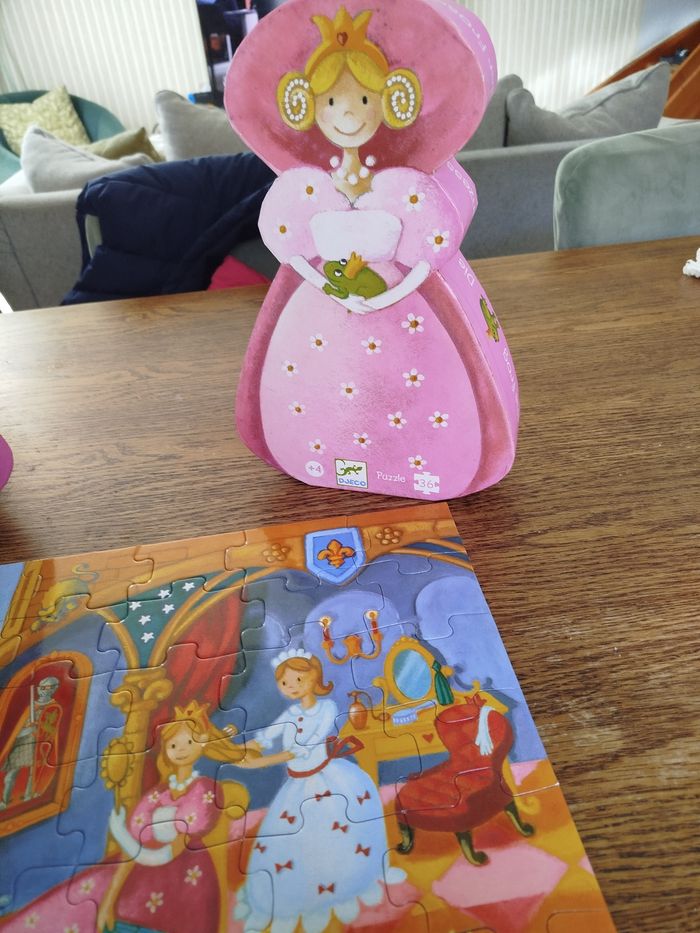 👑 Puzzle – La Princesse et la Grenouille 🐸 - photo numéro 5