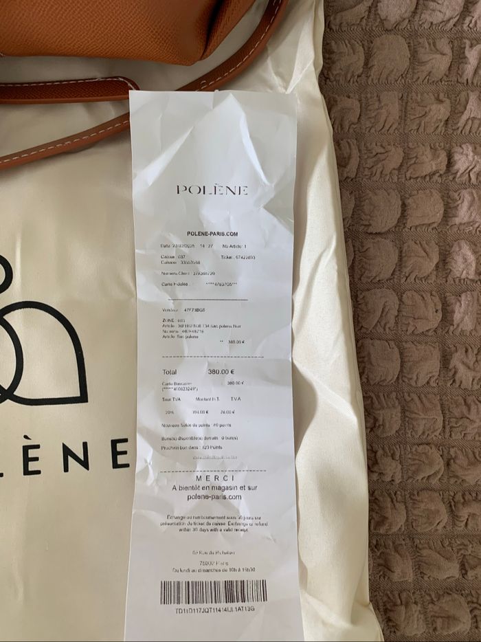 Sac Polène Cyme mini camel - photo numéro 2