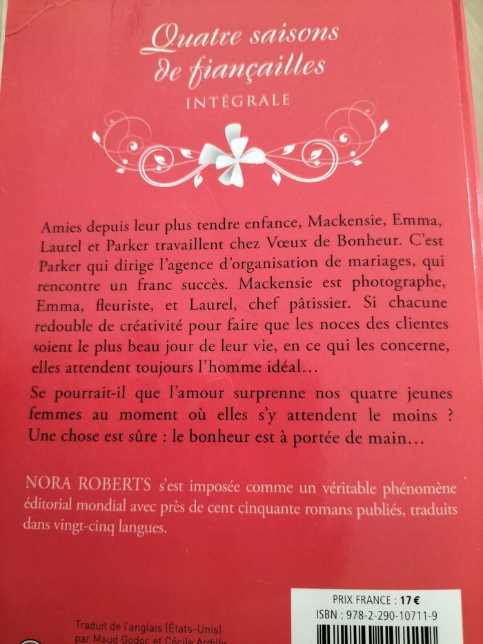 Lot de deux Livres de Nora Roberts - photo numéro 4