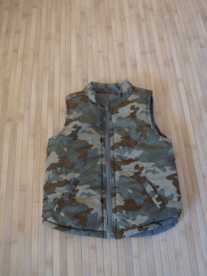 Doudoune sans manches garçon 24 mois - photo numéro 2