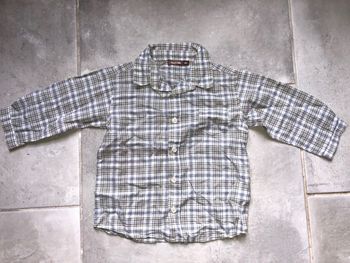 Chemise manche longue Bébé garçon Bout’chou 18 mois