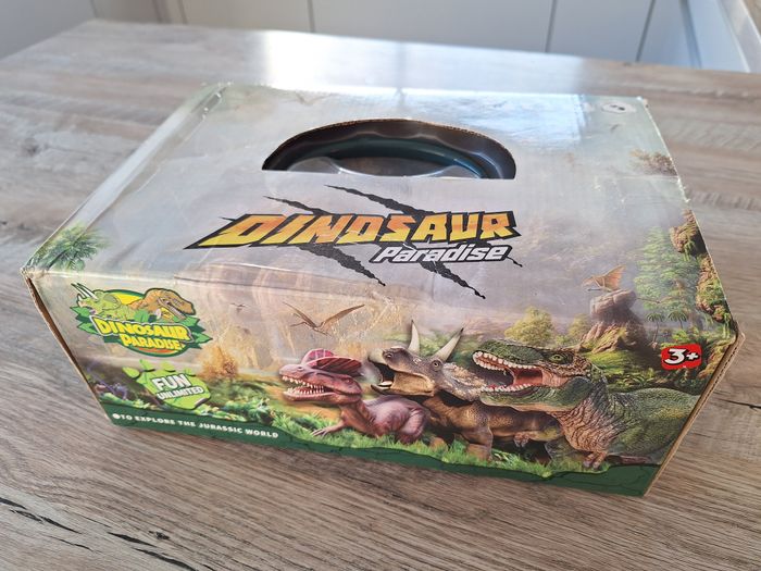 malette avec dinosaures "dinosaur paradise" - neuf
