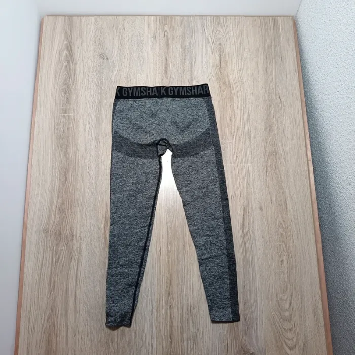 Legging gymshark femme M gris chiné noir - photo numéro 3