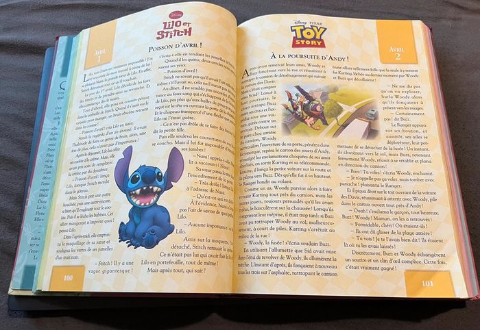 Grand livre 365 histoires pour le soir tome 4 Disney - photo numéro 4