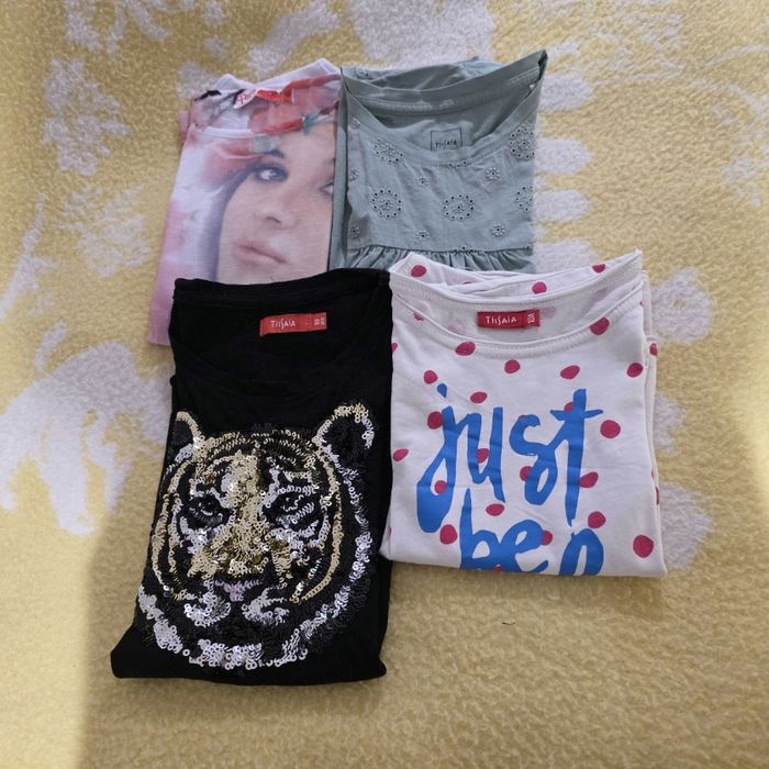 Lot t-shirts fille 10ans