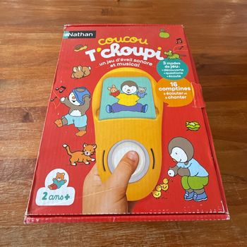 Nathan coucou t’choupi jeu d’éveil, sonore et musical
