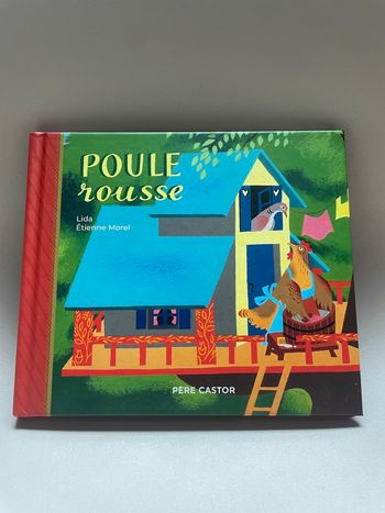 Livre père castor neuf - poule rousse 