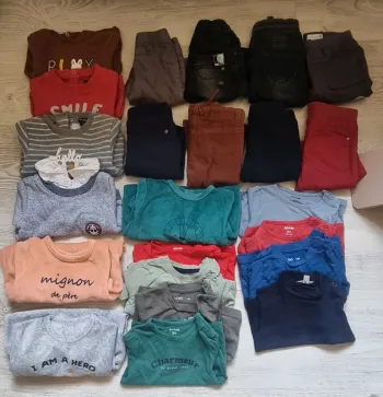 Gros lot automne/hiver en 3 mois
