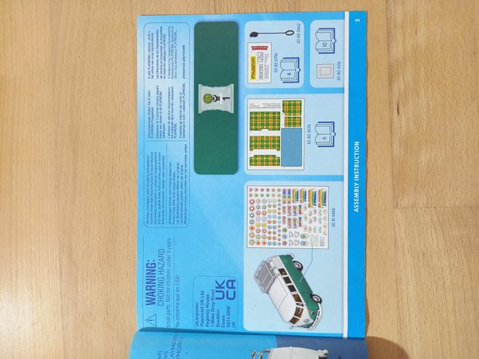 Notice Playmobil Wolkswagen camping car - photo numéro 5