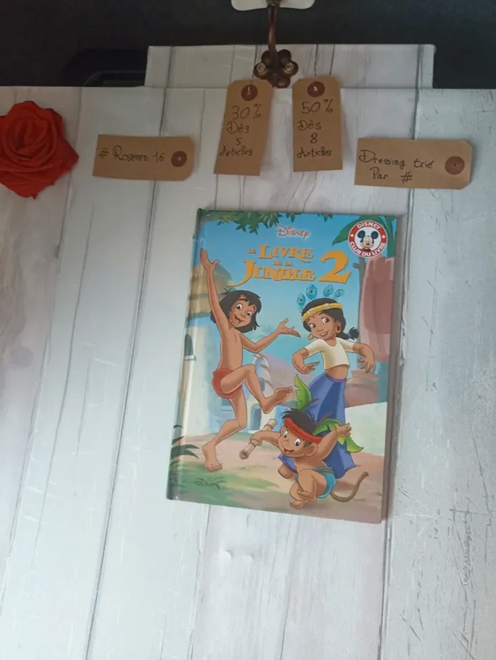 Livre Disney "le livre de la jungle 2"