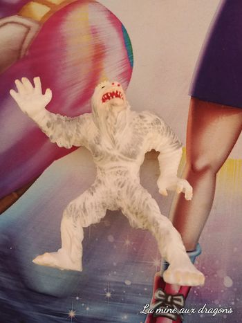 Figurine Collection Monstres Super Monstruos Yeti Yolanda 1992 Horror