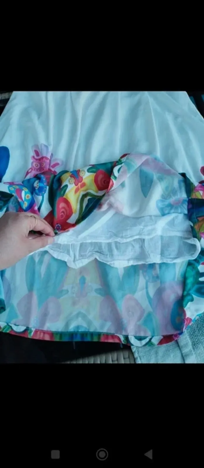 🌼 Robe 101 Idées – Taille 38 M – Imprimé fleuri coloré parfaite pour l’été🌈 - photo numéro 7