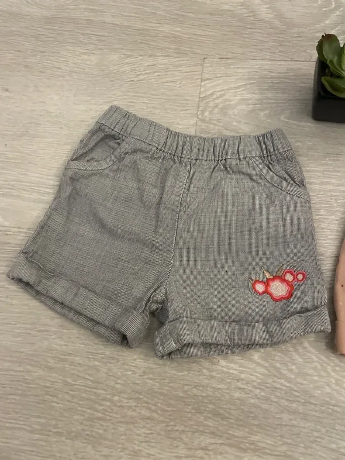 Lot de 2 short 3 mois - photo numéro 2