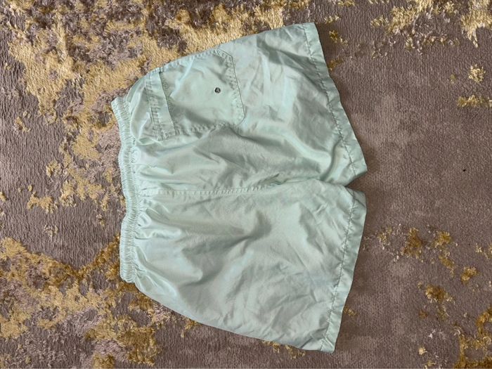 Short de bain turquoise façon Pp - photo numéro 5