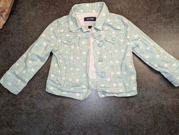 Veste en jean fille 3 ans