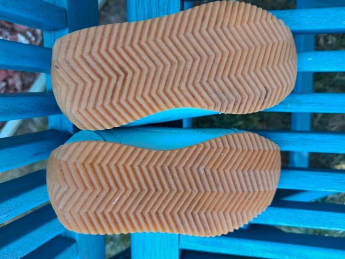 baskets chaussures bleues unisexe enfant bébé Decathlon pointure 23 - photo numéro 6