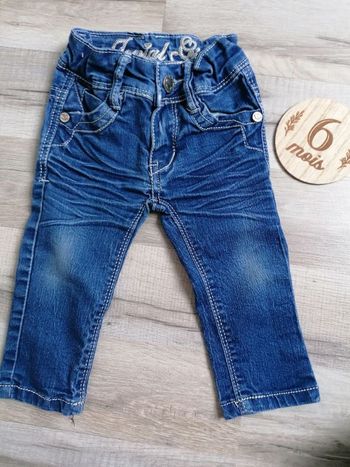 Pantalon jean 6 mois fille