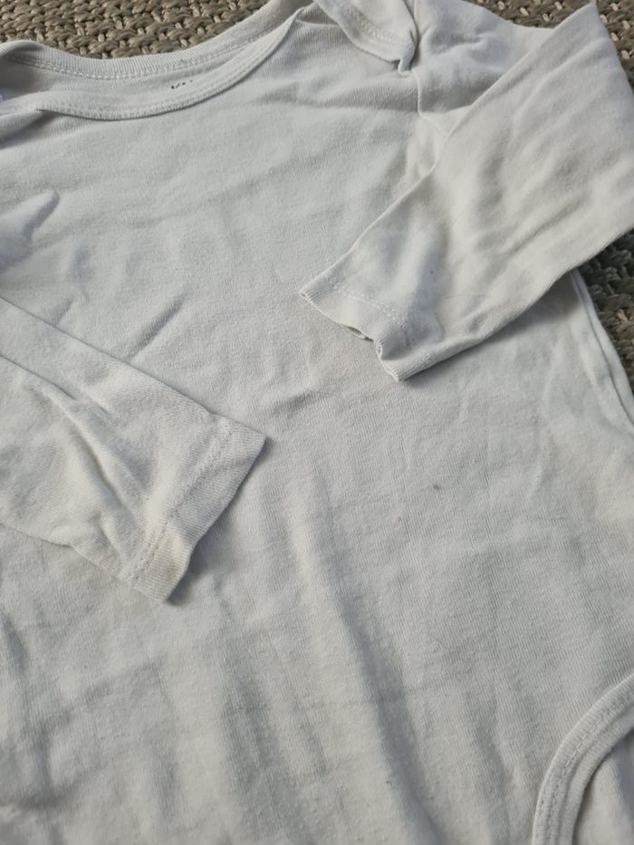 Lot de 3 bodies mixtes manches longues - 24 mois - photo numéro 8