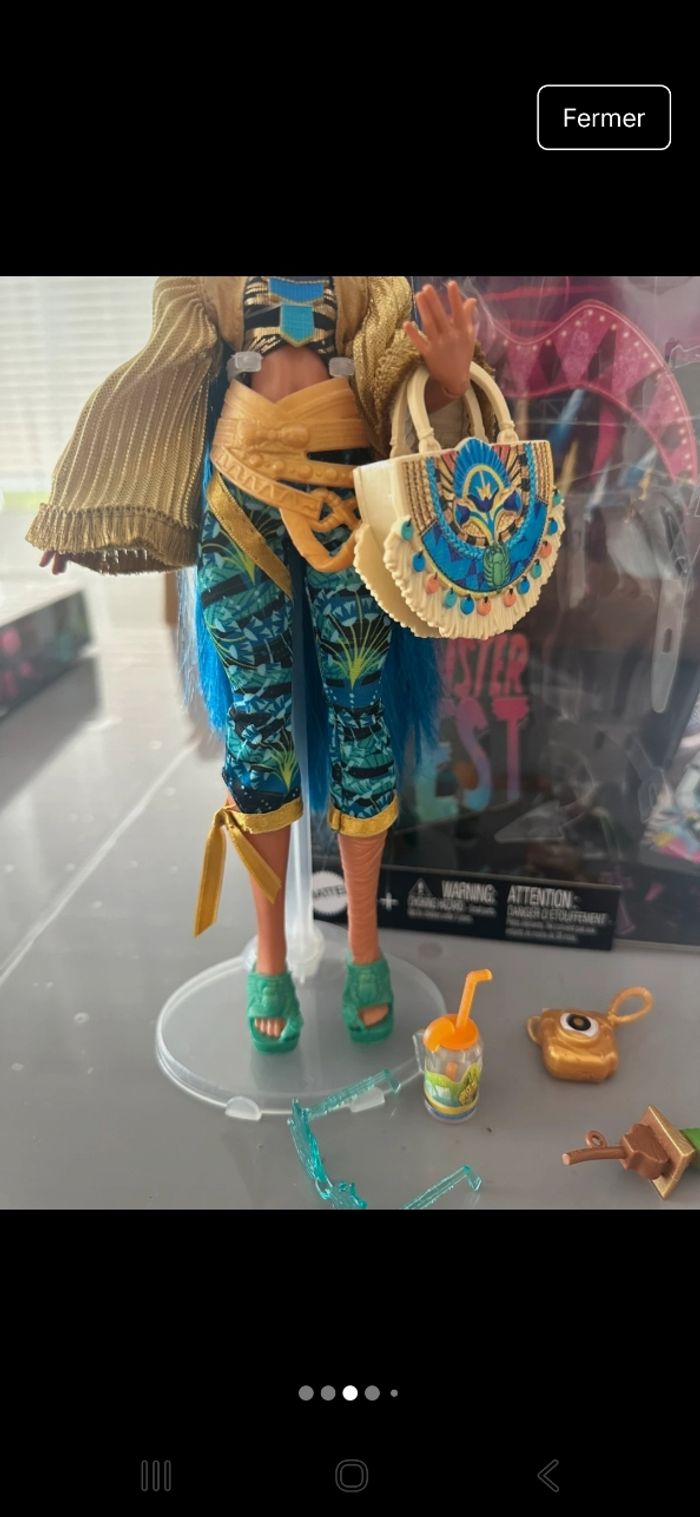 Monster high monster fest cleo - photo numéro 3