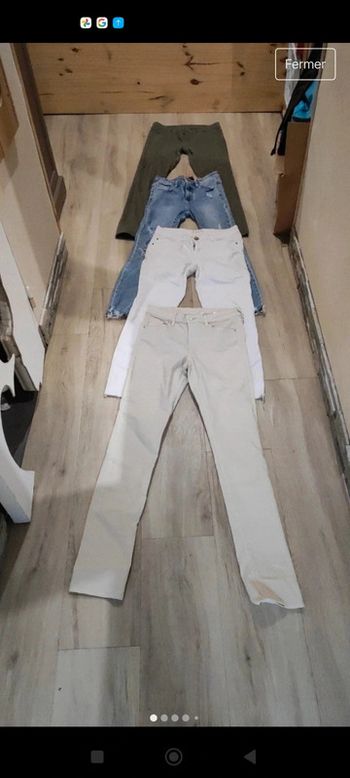 Lot de 4 pantalons taille 36