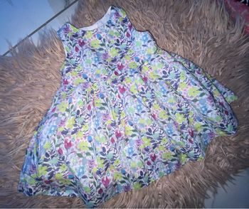Robe jacadi 6 mois en Liberty dos nu fille été