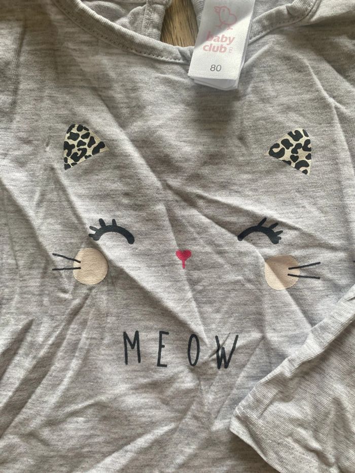 T-shirt manches longues taille 12/18 mois - photo numéro 2