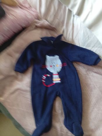Pyjama bébé polaire 