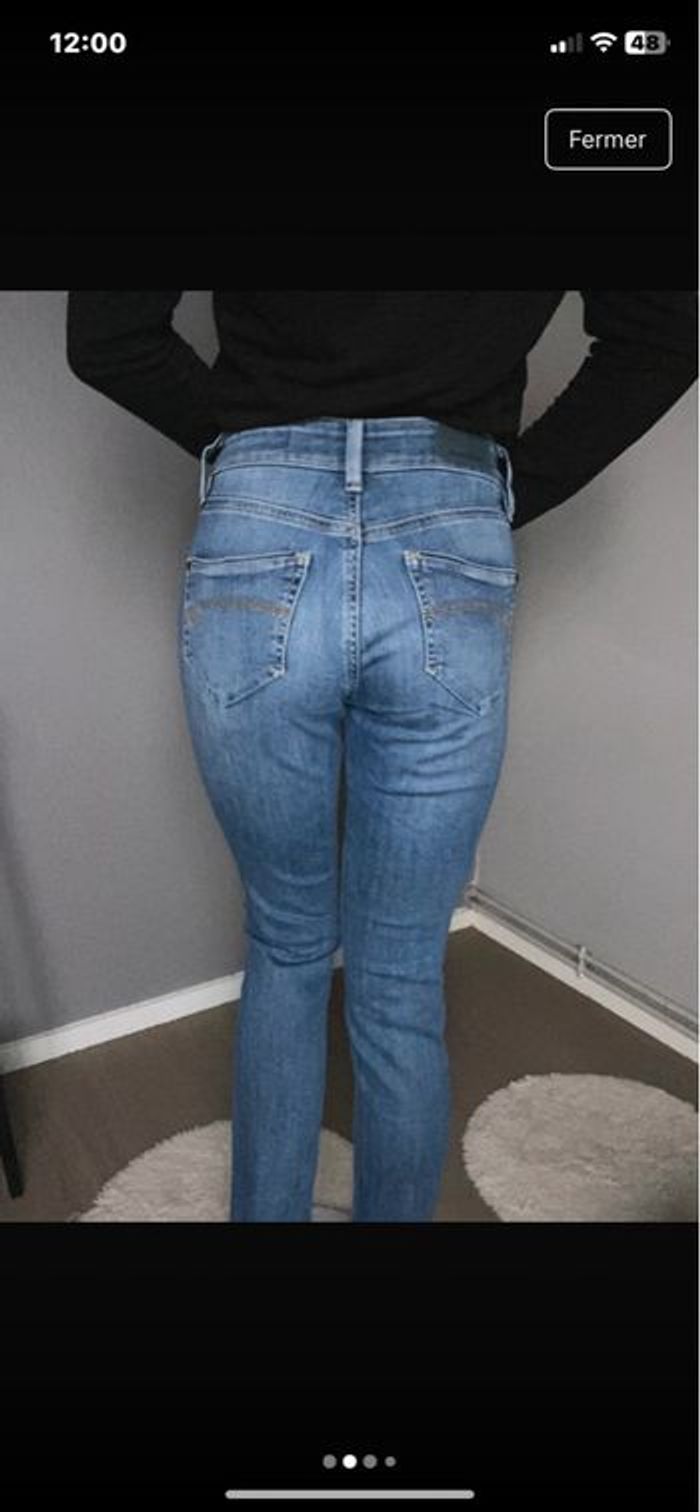 Jean bleu taille s - photo numéro 4