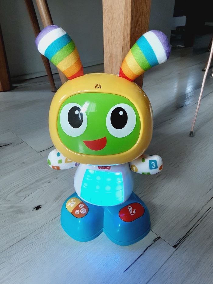 Jeu jouet d’éveil enfant bébé premier âge Bebo le robot Fisher Price - photo numéro 3