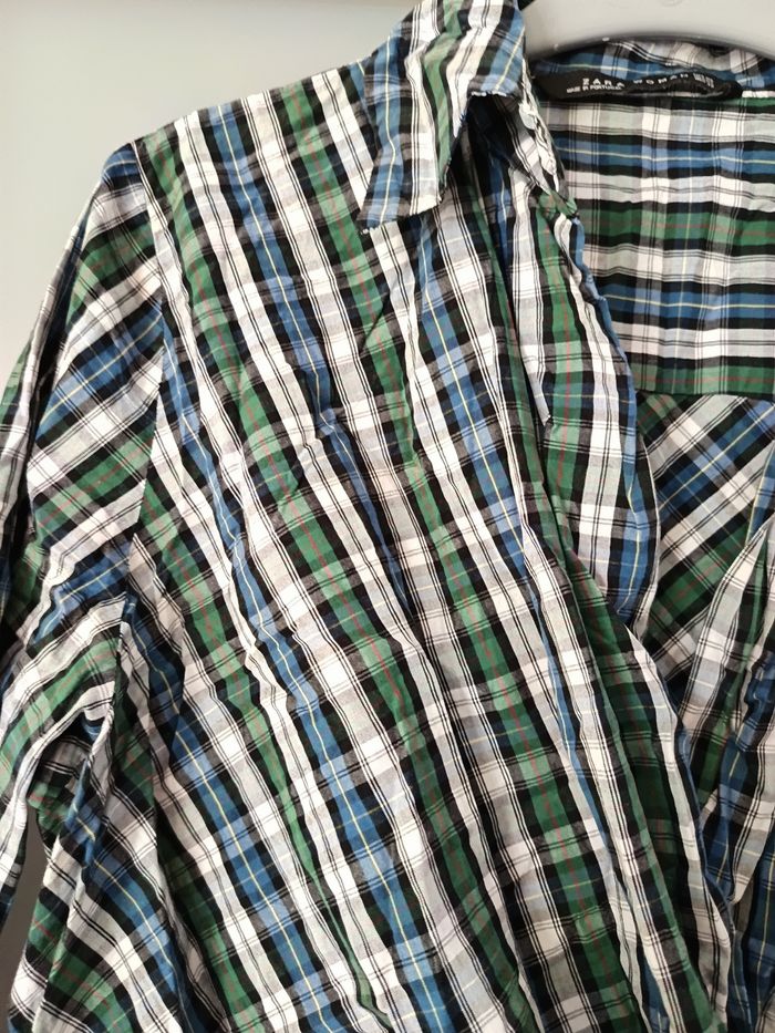 Tunique chemise Zara XL - photo numéro 2