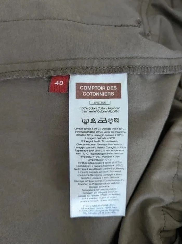 Veste en coton - Comptoir des Cotonniers - taille 40 - photo numéro 5