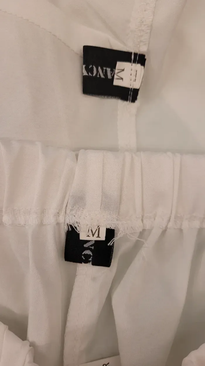Ensemble short et crop top broderies fleurs - photo numéro 4