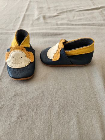Chaussons cuir lupilu 16/17