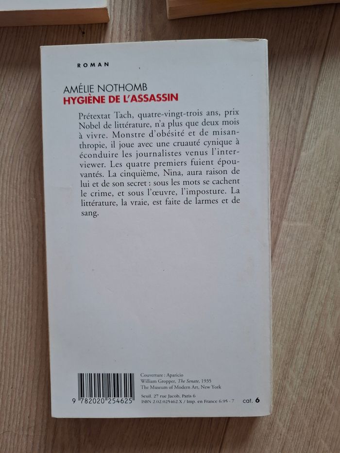 Lot de 3 livres de Amélie Nothomb en bon état - photo numéro 4