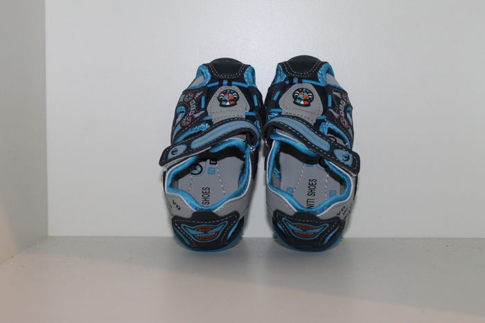 belle sandales bleue et grise 24 - photo numéro 4