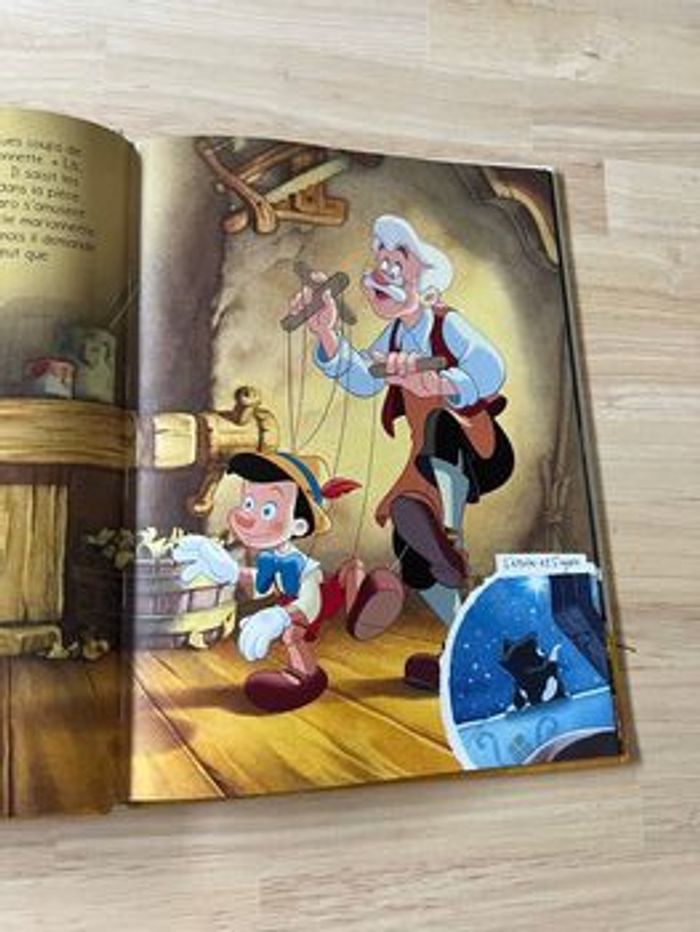 Livre Disney Audiocontes Magiques n°10 – Pinocchio – Bon État (Sans Figurines) - photo numéro 5