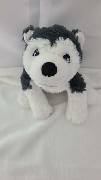 Ikea Livlig Petit Chien en Peluche Husky sibérien