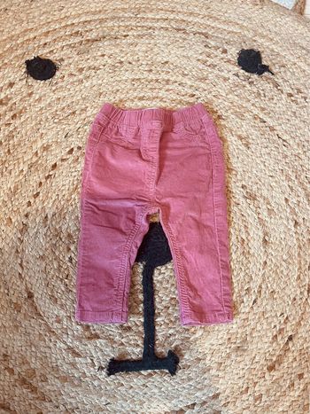 Pantalon velours 6M