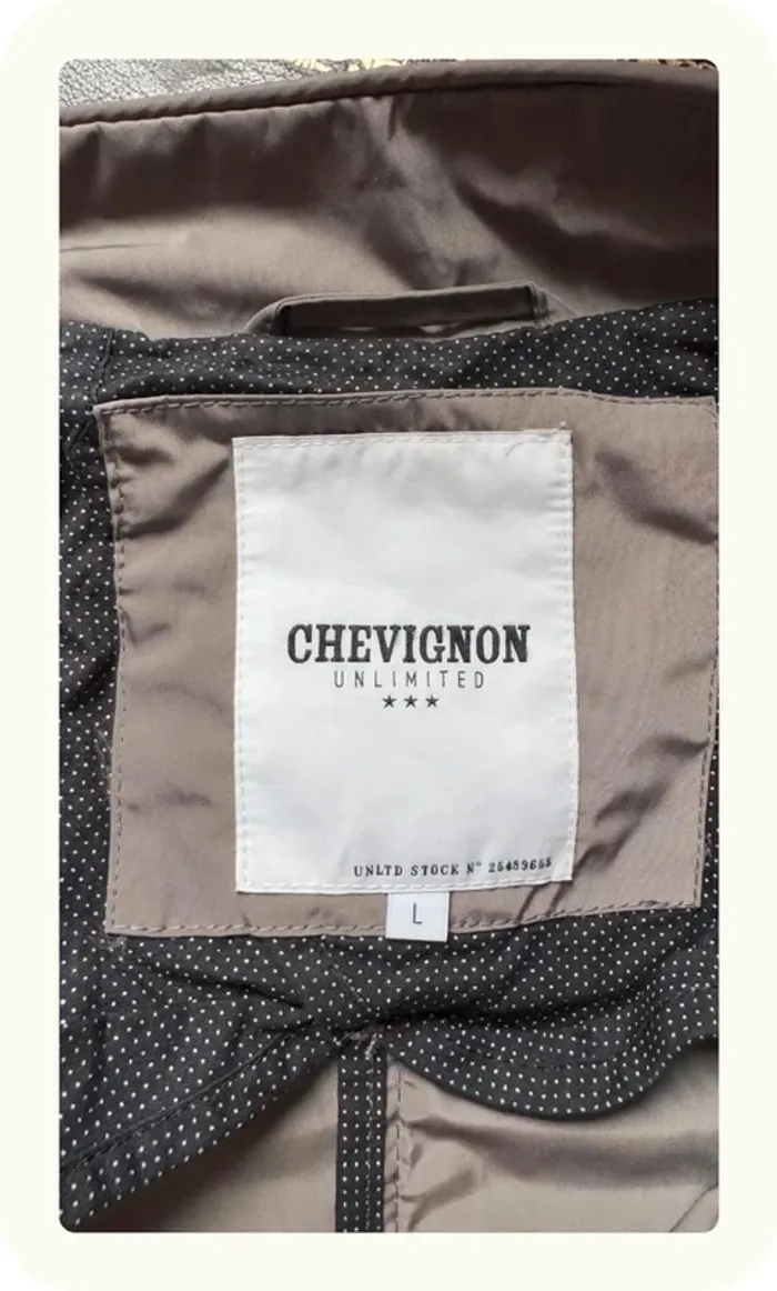 Veste blouson homme Chevignon Unlimited Taille L - photo numéro 6