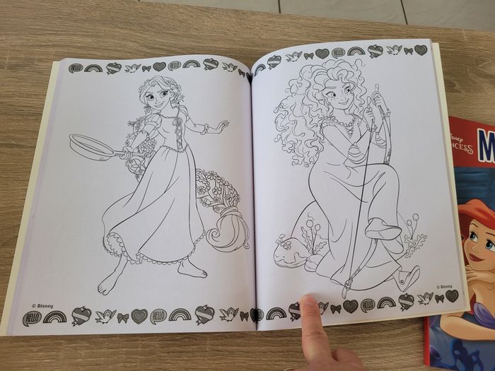 Lot de 2 livres de coloriages Disney - photo numéro 6