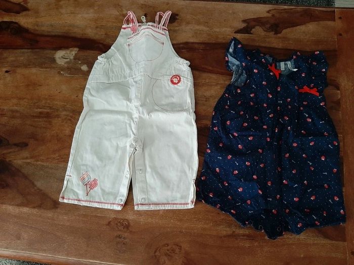 Lot vêtements printemps été fille 6mois - photo numéro 3