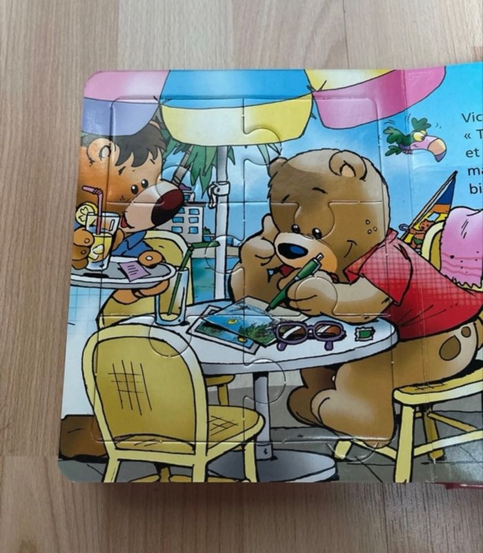 Livre puzzle enfant - en très bon état - photo numéro 5