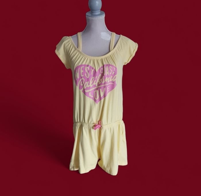 Combishort jaune pepperts taille 10/12 ans