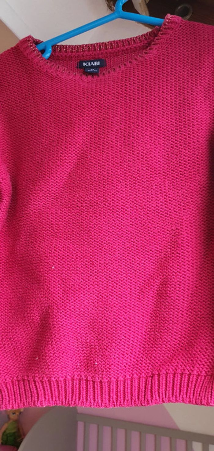 Pull kiabi 3 ans rose - photo numéro 4
