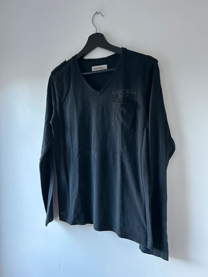 Pull fin Kaporal