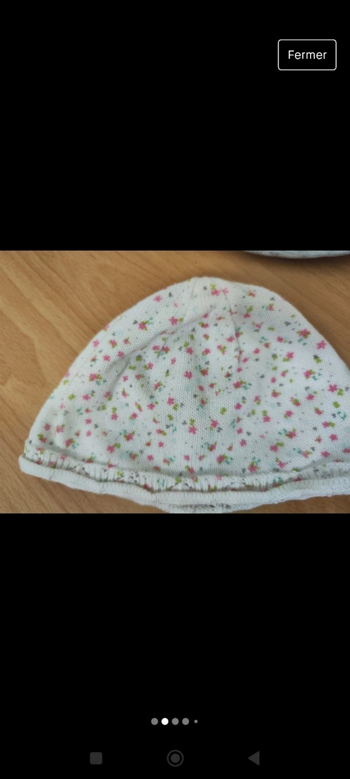 Les bonnets ne sont pas épais. Idéal pour temps doux printemps automne - photo numéro 3