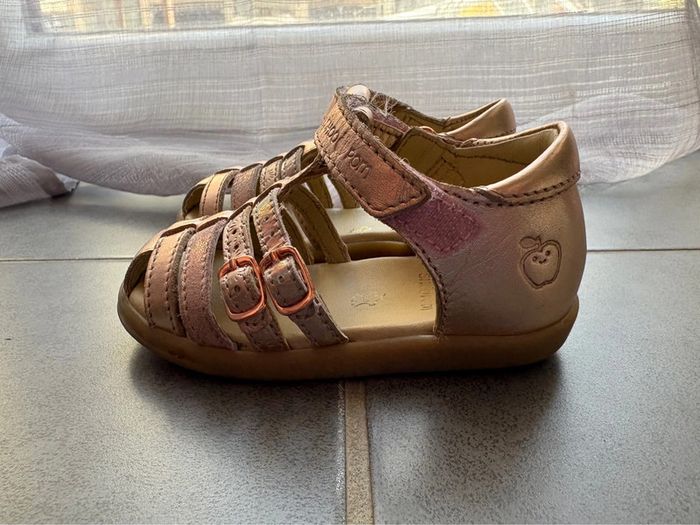 Sandales bébé fille cuir Shoo Pom 20 - photo numéro 3