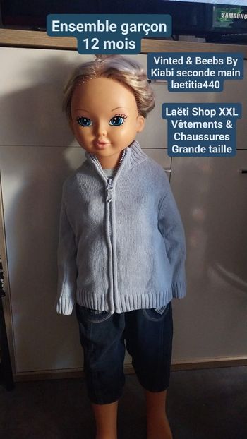 Ensemble garçon 12 mois